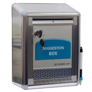G-B09 Aluminum Suggestion Box