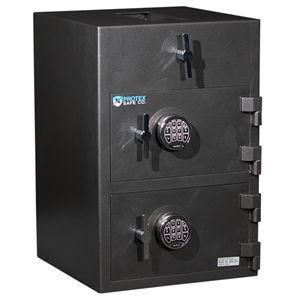 RDD-3020 Protex Large Top Loading Dual-Compartment Depository Safe