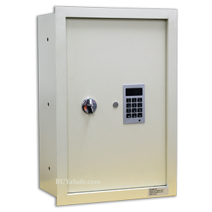 WES2113-DF Fire Resistant Electronic Wall Safe 8" Deep